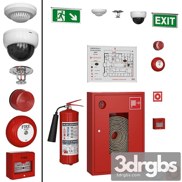 Fire fighting system 3dsmax Download - thumbnail 1