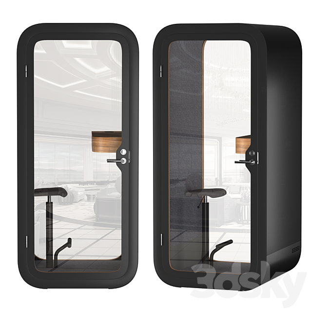 Framery O Office Phone Booth 3ds Max - thumbnail 1