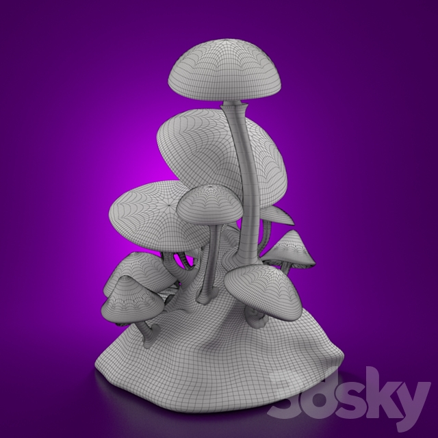 fungus 3DS Max Model - thumbnail 3