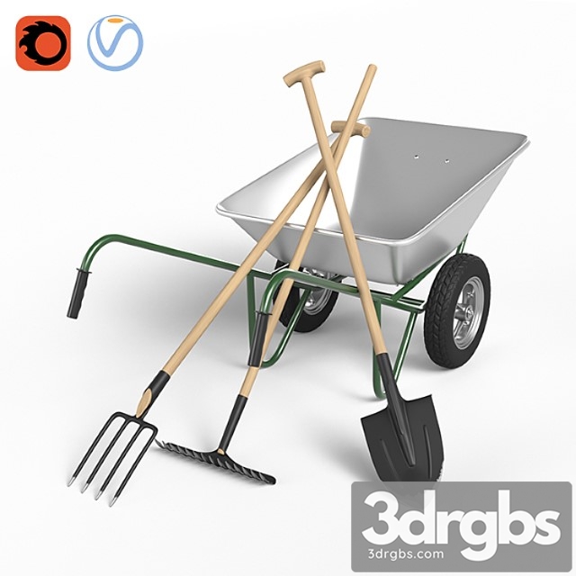 Gardening tools 3dsmax Download - thumbnail 1