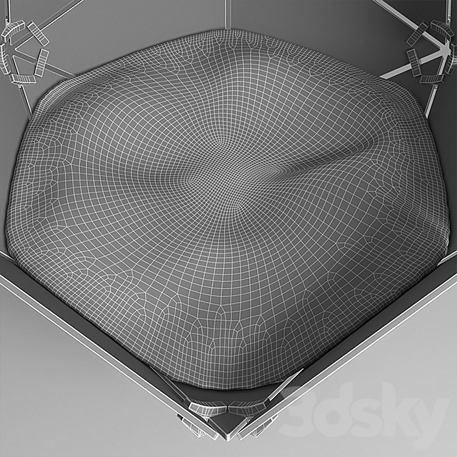 Geosphere pet bed 3DSMax File - thumbnail 4