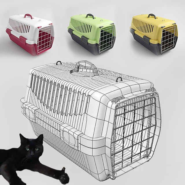 Gulliver Cat Carrier _ Carrier for pets 3DSMax File - thumbnail 2