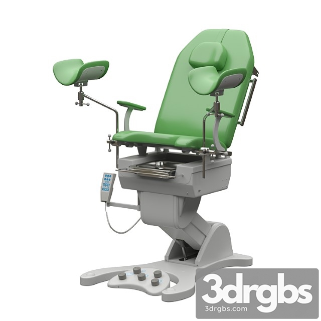 Gynecological chair clear 3dsmax Download - thumbnail 1