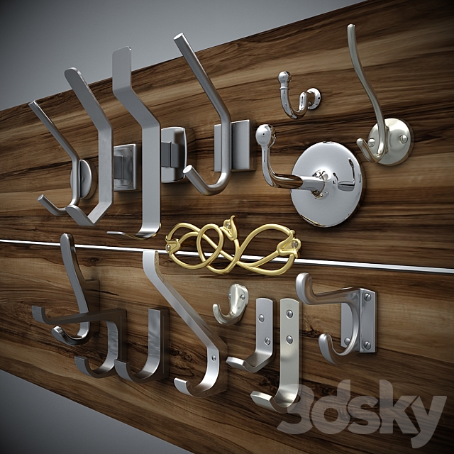 Hooks. Different 14sht. 3DSMax File - thumbnail 1