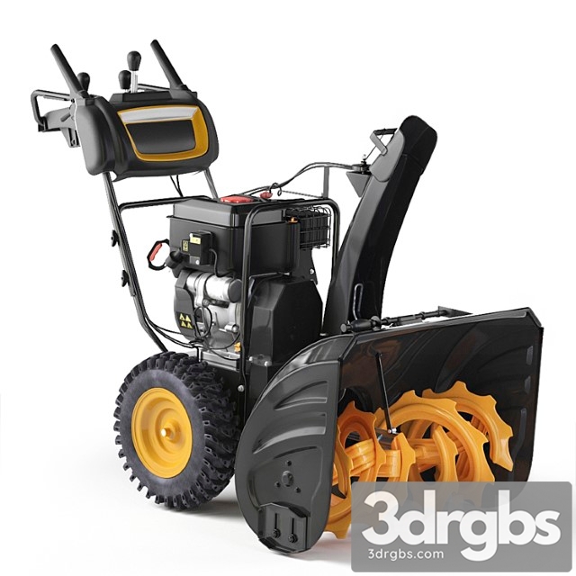 Husqvarna snow plow 3dsmax Download - thumbnail 1