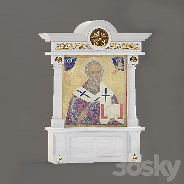 iconostasis 3ds Max - thumbnail 2