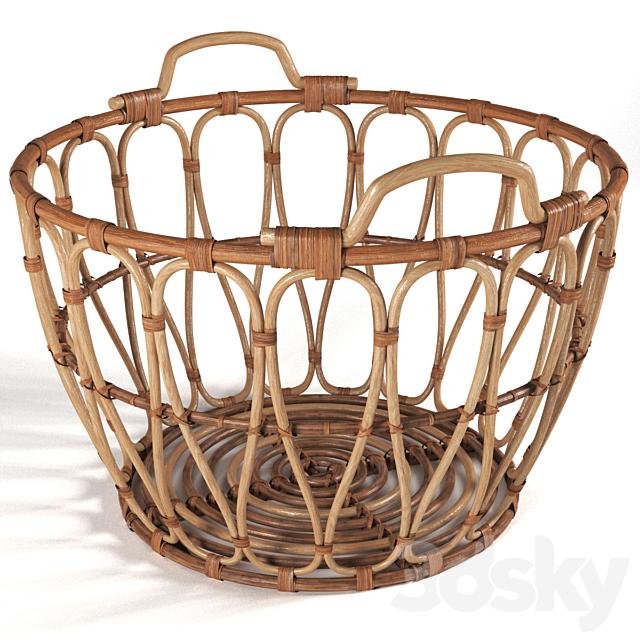 Ikea Snidad Basket 3ds Max - thumbnail 2