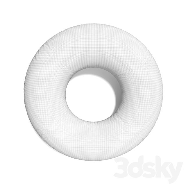 Inflatable circle 3DS Max Model - thumbnail 4