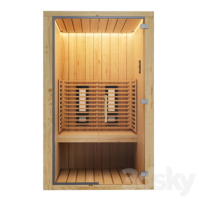 Infrared sauna View Re: Generation for interior 3ds Max - thumbnail 2