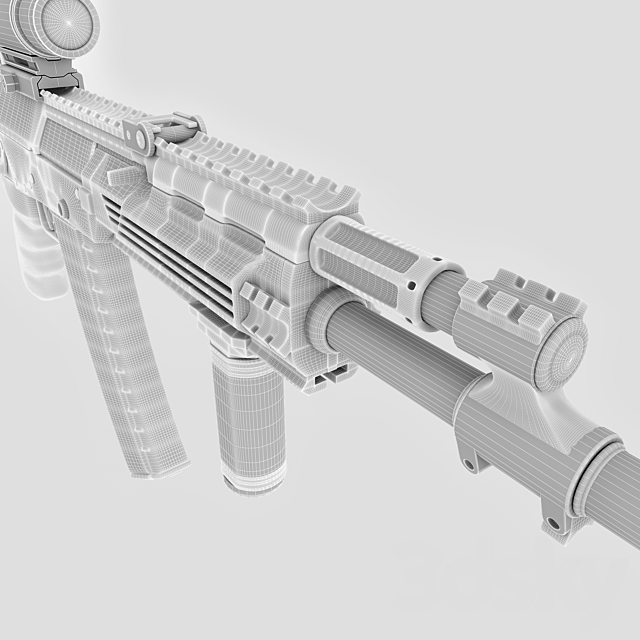 Kalashnikov_AK-12 3DSMax File - thumbnail 3