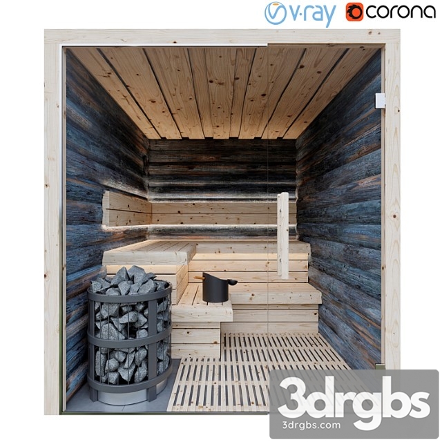 Kelo Sauna 3dsmax Download - thumbnail 1