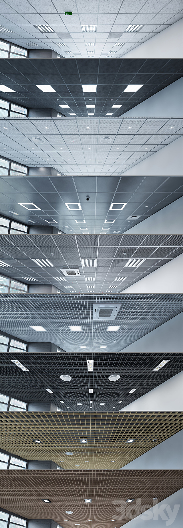 Kit Armstrong ceiling. grilyato 3DSMax File - thumbnail 2