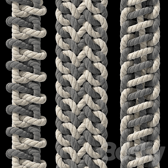 Knots and braids 2 3DS Max Model - thumbnail 3