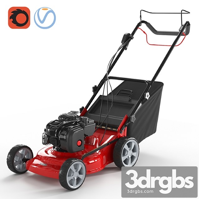 Lawn mower dde wyz18 3dsmax Download - thumbnail 1