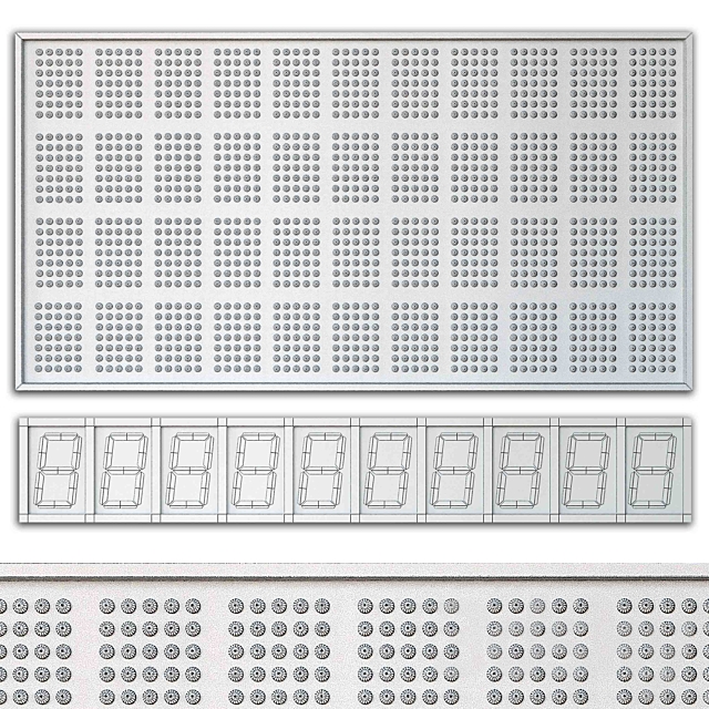 LED display modules. Set 07 3ds Max - thumbnail 3