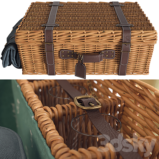 “Les Jardins de la Comtesse” picnic set (vray NEXT) 3DSMax File - thumbnail 2