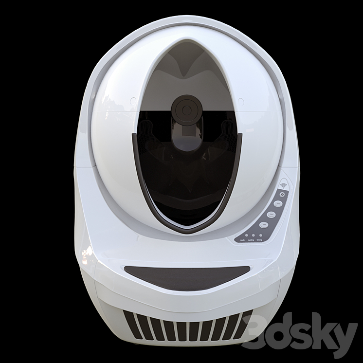 Litter Robot cat 3DS Max Model - thumbnail 2