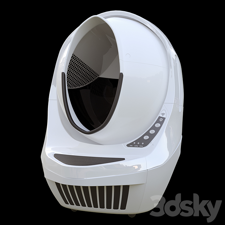 Litter Robot cat 3DS Max Model - thumbnail 3