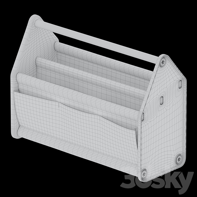 Locker Box Vitra 3DS Max Model - thumbnail 3