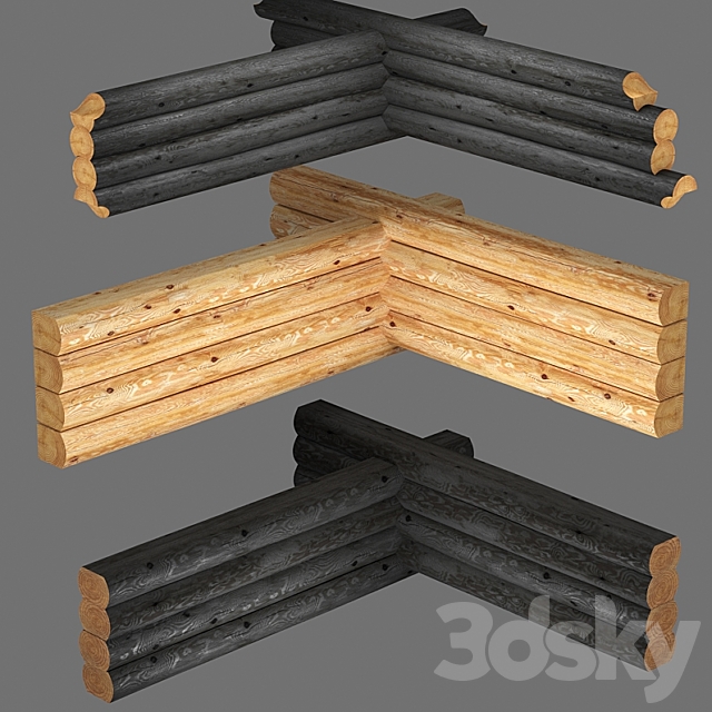 logs 3DSMax File - thumbnail 5