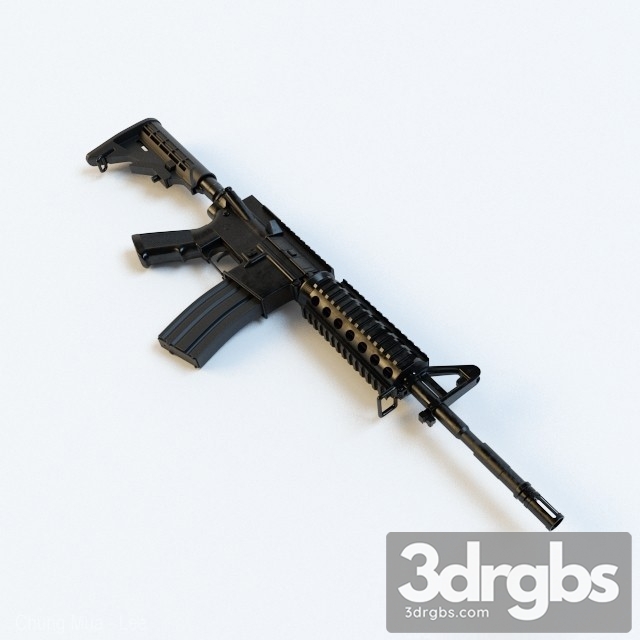 M4 Carbine 3dsmax Download - thumbnail 1