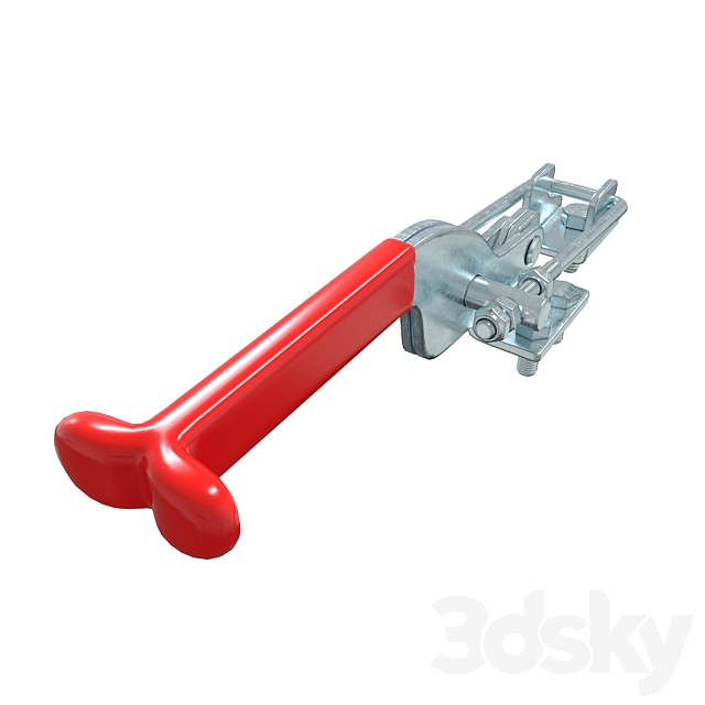 mechanical clamp 3ds Max - thumbnail 3