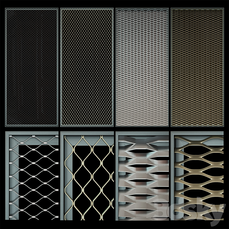 Metall panel 3DS Max - thumbnail 1