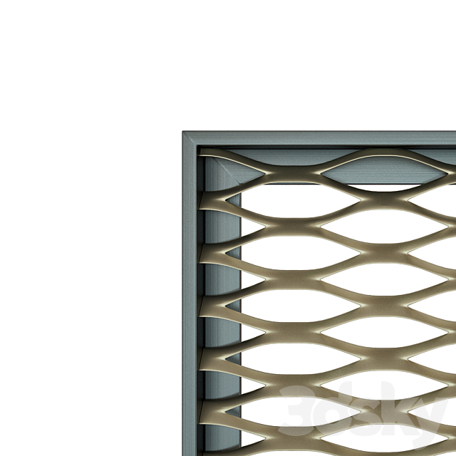 Metall panel 3DSMax File - thumbnail 3