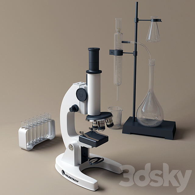 Microscope 3ds Max - thumbnail 1