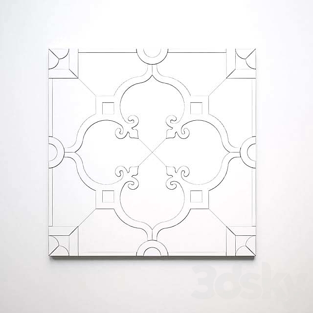 Parquet Ivassalletti. Model Aaron 3DSMax File - thumbnail 3