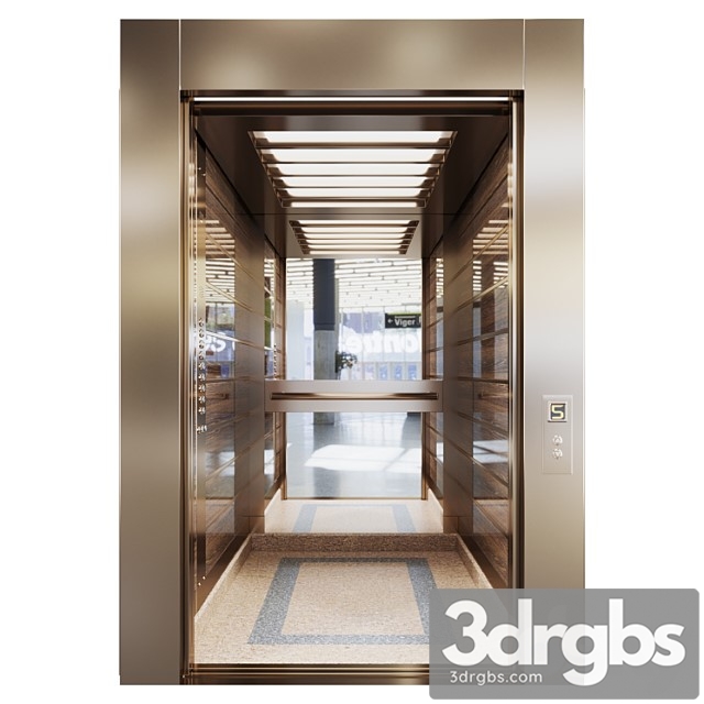 Passenger lift-4 3dsmax Download - thumbnail 1