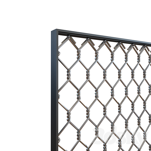 Perforated metal 3DS Max Model - thumbnail 3