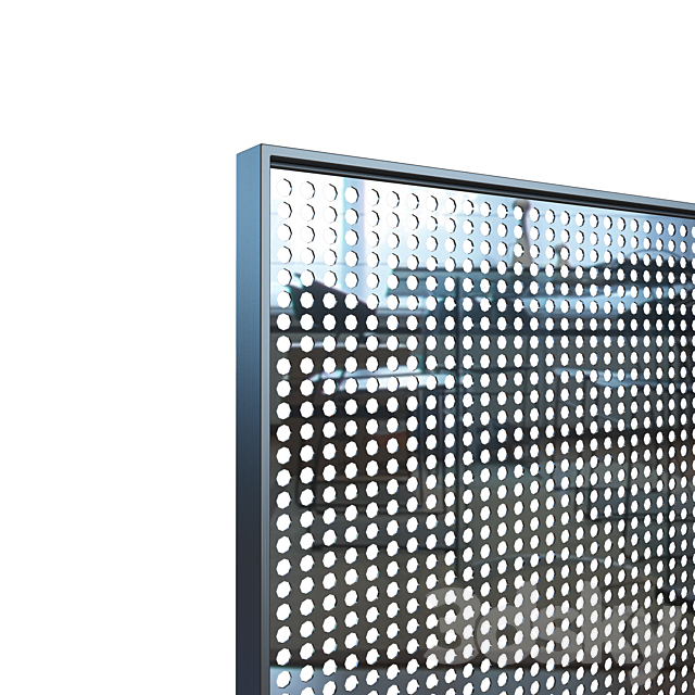 Perforated metal 3DS Max Model - thumbnail 4