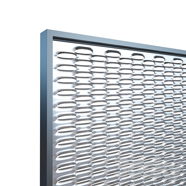 Perforated metal 3DS Max Model - thumbnail 5