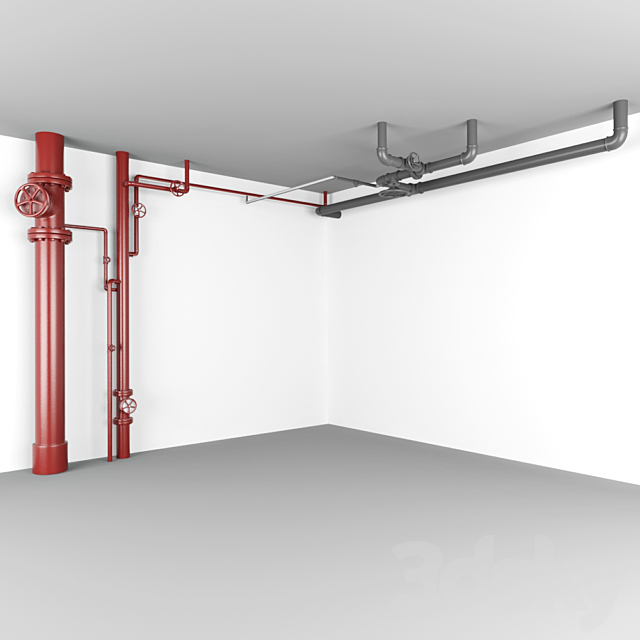 Pipes 3ds Max - thumbnail 1