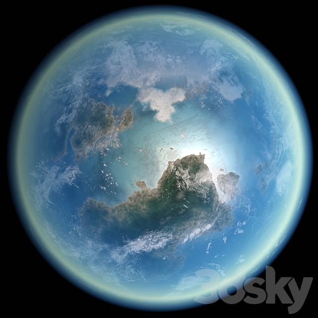 Planet 3DSMax File - thumbnail 2