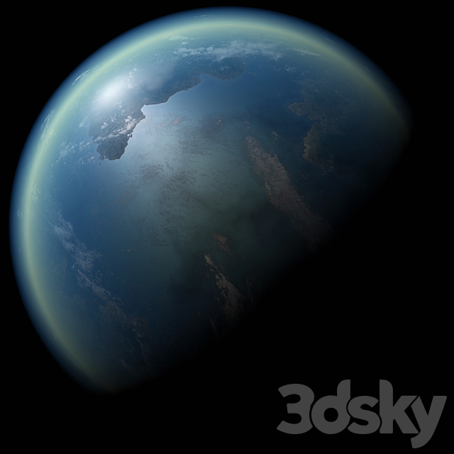 Planet 3DSMax File - thumbnail 3