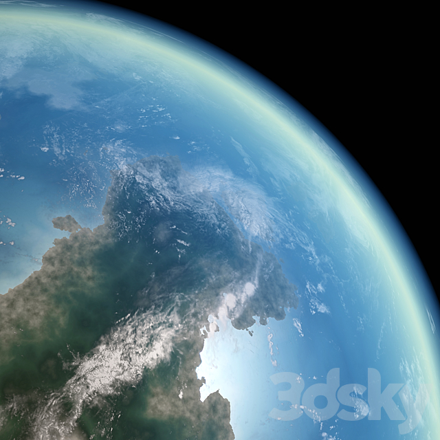 Planet 3DSMax File - thumbnail 5