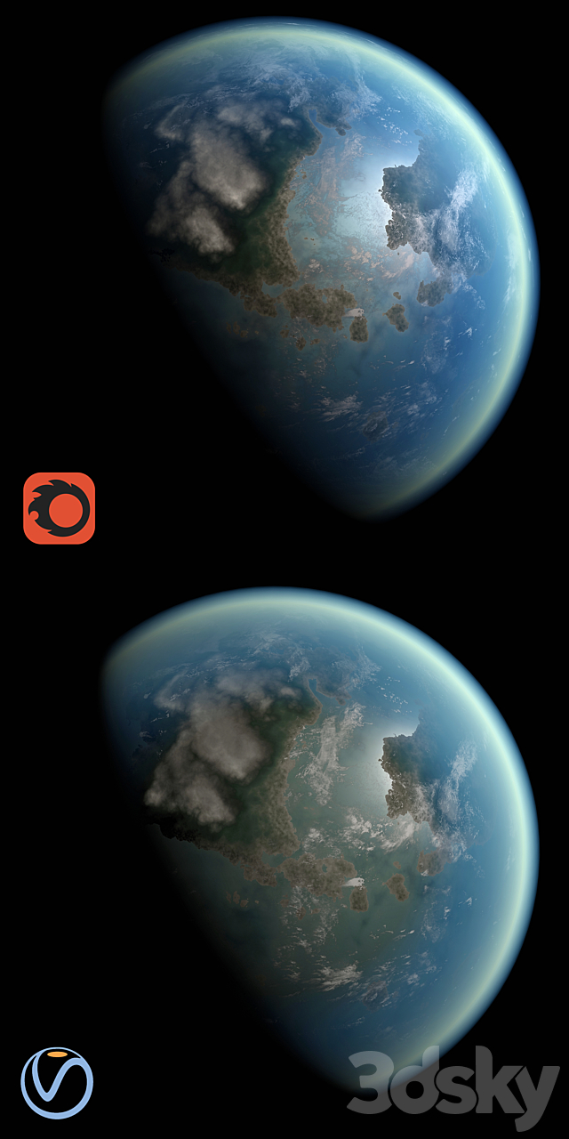 Planet 3DSMax File - thumbnail 6