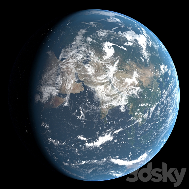 Planet Earth 21k 3DS Max - thumbnail 2