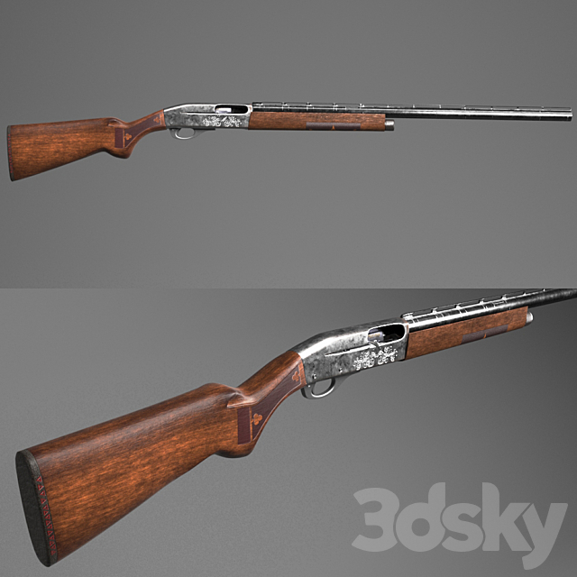 Remington 1100 3DSMax File - thumbnail 2