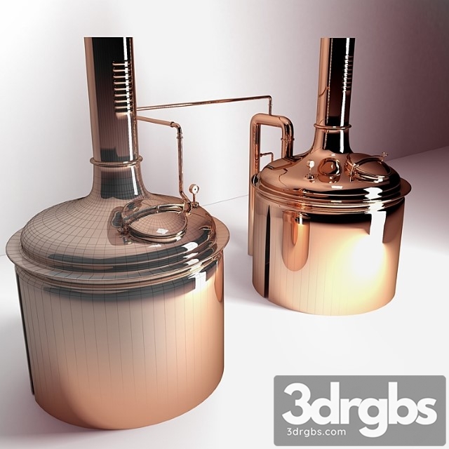 Restaurant Beer boilers caspary 3dsmax Download - thumbnail 1