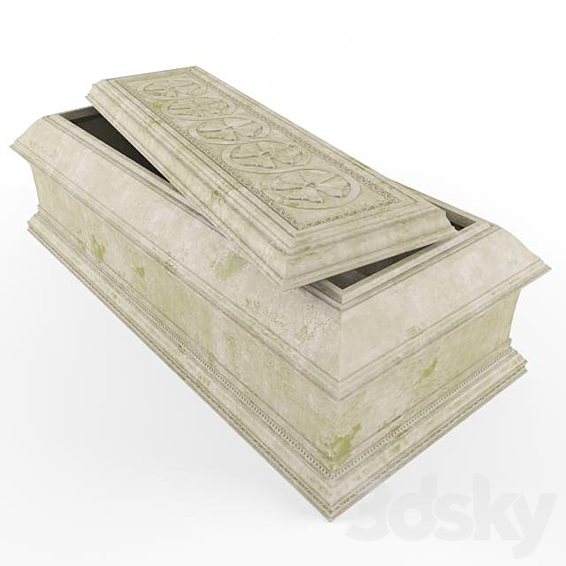 Sarcophagus 3DS Max Model - thumbnail 1