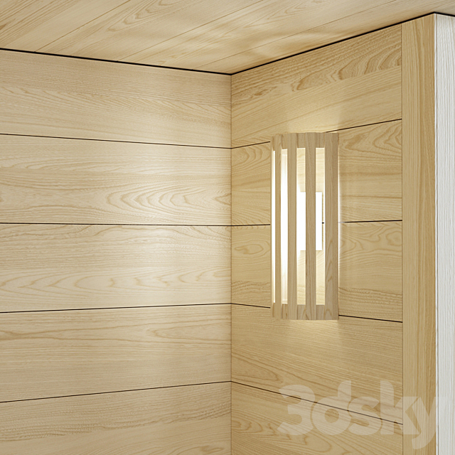 Sauna _ Sauna 1 3DS Max Model - thumbnail 2