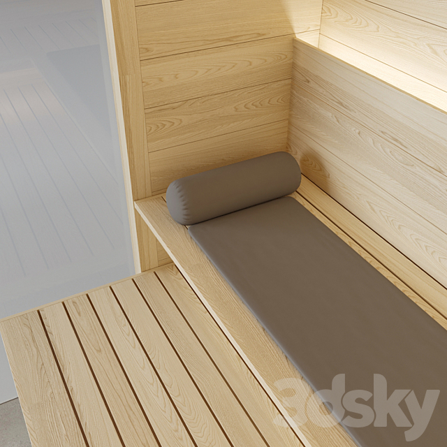 Sauna _ Sauna 1 3DS Max Model - thumbnail 3