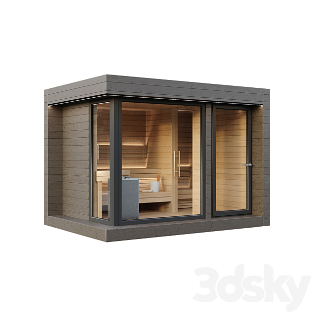 Sauna _ Sauna 3DSMax File - thumbnail 2