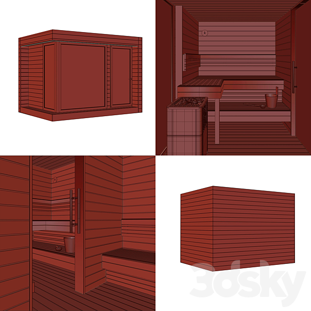 Sauna _ Sauna 3DSMax File - thumbnail 5