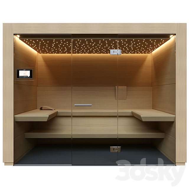 Sauna Klafs – Casena 3DSMax File - thumbnail 1