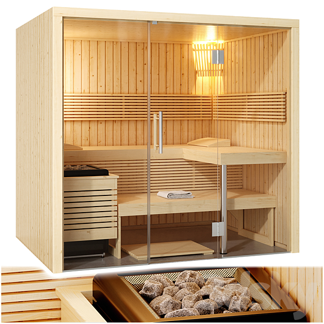 Sauna Sentiotec Panorama Small 3DSMax File - thumbnail 1