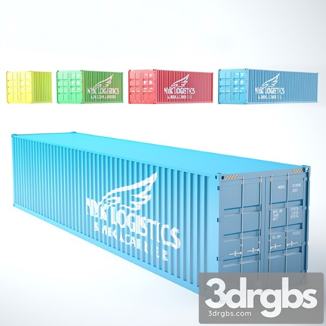 Sea container 3dsmax Download - thumbnail 1